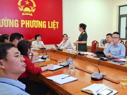 Ủy ban nhân dân phường Phương Liệt tổ chức thảo luận giải pháp chuyển đổi số toàn diện trên địa bàn phường
