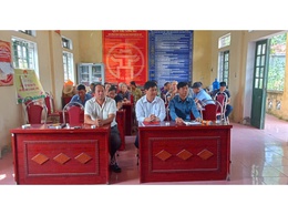 Lễ bế giảng Lớp đào tạo nghề và giải quyết việc làm cho lao động nông thôn tại thôn Kim Long Trung