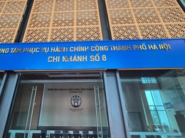 Thay đổi phương thức lấy số dịch vụ công trực tuyến tại Chi nhánh số 08 - Trung tâm Phục vụ hành chính công thành phố Hà Nội