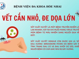 Bệnh viện Đa khoa Hòe Nhai cảnh báo và chủ động ứng phó với tình hình dịch sốt xuất huyết diễn biến phức tạp