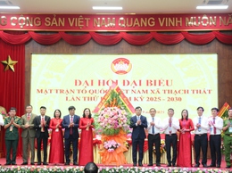 MTTQ xã Thạch Thất tổ chức thành công Đại hội đại biểu lần thứ I nhiệm kỳ 2025-2030