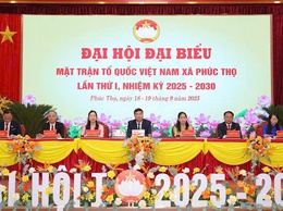 Khí thế đoàn kết, niềm tin mới từ Đại hội đại biểu MTTQ Việt Nam xã Phúc Thọ nhiệm kỳ 2025–2030