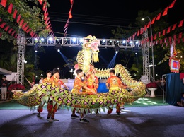 XÃ VÂN ĐÌNH TỔ CHỨC CHƯƠNG TRÌNH GIAO LƯU NGHỆ THUẬT ĐƯỜNG PHỐ