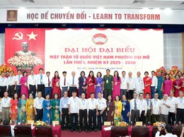 Phát huy dân chủ sức mạnh đại đoàn kết toàn dân, xây dựng phường Đại Mỗ Xanh - Thông minh - Bền vững - Nhân dân hạnh phúc