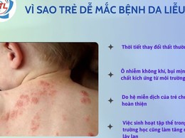 Cảnh giác với bệnh da liễu ở trẻ nhỏ