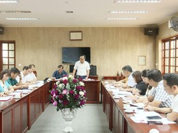 Giao ban BCĐ xử lý vi phạm đất đai, TTXD trên địa bàn xã Sơn Đồng