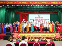 Đại hội Đại biểu Ủy ban MTTQ Việt Nam xã Thuận An lần thứ I, nhiệm kỳ 2025-2030 thành công tốt đẹp