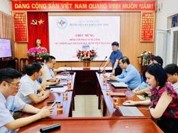 Bệnh viện đa khoa Sóc Sơn hợp tác Bệnh viện Thận Hà Nội trong công tác chuyên môn