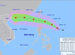Siêu bão Ragasa áp sát Biển Đông