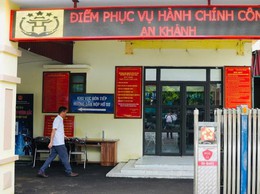 Điểm phục vụ hành chính công An Khánh: Sau gần ba tháng nỗ lực và những chuyển biến tích cực