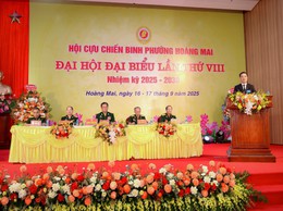 Hội Cựu chiến binh (CCB) phường Hoàng Mai tổ chức Đại hội Đại biểu Hội CCB Phường lần thứ VIII, Nhiệm kỳ 2025-2030.