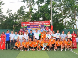 Khai mạc Giải bóng đá mini giao hữu lần thứ nhất năm 2025
