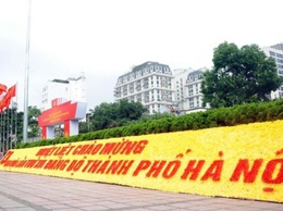 Từ ngày 15-17/10 diễn ra Đại hội XVIII Đảng bộ TP Hà Nội