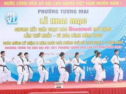 Giải chạy Báo Hànộimới phường Tương Mai lần thứ Nhất: Lan tỏa tinh thần thể thao, kết nối cộng đồng