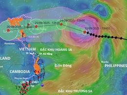 Bản tin bão số 9 Ragasa