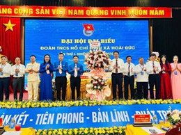 Đại hội đại biểu Đoàn Thanh niên xã Hoài Đức lần thứ I, nhiệm kỳ 2025-2030 thành công tốt đẹp