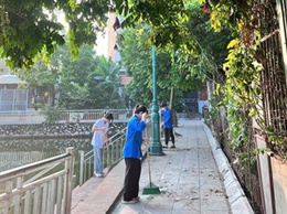 Đoàn TNCS HCM xã Hoài Đức phát động phong trào “Ngày thứ Bảy – Chủ nhật xanh”