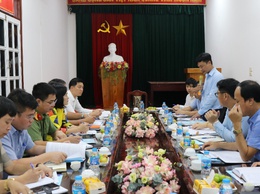UBND xã Mê Linh làm việc với Ngân hàng nhà nước khu vực 1
