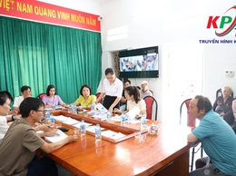 Xã Kiều Phú tổ chức hội nghị xét xác định mức độ khuyết tật cho 75 đối tượng