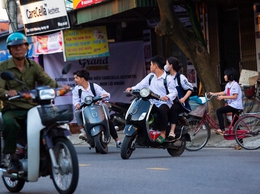 CÔNG AN XÃ SÓC SƠN KHUYẾN CÁO: CÁC BẬC PHỤ HUYNH KHÔNG GIAO XE CHO CON, EM KHI CHƯA ĐỦ ĐIỀU KIỆN LÁI XE