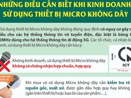 NÂNG CAO NHẬN THỨC TRONG SỬ DỤNG CÁC THIẾT BỊ TẦN SỐ VÔ TUYẾN ĐIỆN