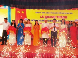 XÃ SÓC SƠN: KHÁNH THÀNH TRÙNG TU, TÔN TẠO KHU DI TÍCH CÁCH MẠNG XUÂN KỲ