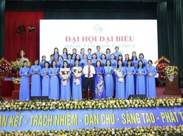 ĐẠI HỘI ĐẠI BIỂU HỘI LIÊN HIỆP PHỤ NỮ XÃ SÓC SƠN LẦN THỨ I, NHIỆM KỲ 2025-2030 