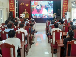 Cử tri xã Đoài Phương tiếp xúc đoàn đại biểu Quốc hội thành phố Hà Nội (đơn vị bầu cử số 7)