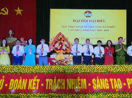 Đại hội Đại biểu Mặt trận Tổ quốc xã Ô Diên lần thứ nhất, nhiệm kỳ 2025 – 2030 thành công tốt đẹp.