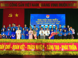 Đại hội Đại biểu Đoàn TNCS HCM xã Ô Diên lần thứ nhất, nhiệm kỳ 2025 - 2030