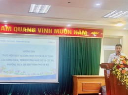 UBND PHƯỜNG YÊN NGHĨA TỔ CHỨC TẬP HUẤN HỖ TRỢ TỔ CHUYỂN ĐỔI SỐ CỘNG ĐỒNG THỰC HIỆN DỊCH VỤ CÔNG TRỰC TUYẾN, ỨNG DỤNG AI VÀ CÔNG NGHỆ SỐ TRONG GIẢI QUYẾT THỦ TỤC HÀNH CHÍNH