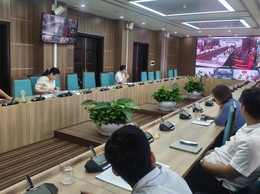 Phường Tây Hồ dự hội nghị trực tuyến hướng dẫn kỹ thuật triển khai thực hiện chiến dịch làm giàu, làm sạch cơ sở dữ liệu quốc gia về đất đai.