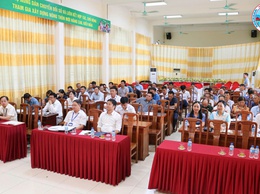 Hội nghị triển khai thực hiện chiến dịch làm giàu, làm sạch Cơ sở dữ liệu quốc gia về Đất đai tại xã Hưng Đạo