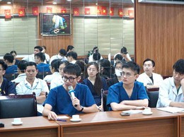 BVĐK Hòe Nhai sinh hoạt chuyên đề tiếp cận - chẩn đoán và xử trí cấp cứu co giật, ngừng thở, ngừng tim
