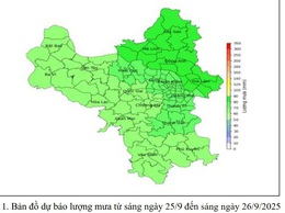 TIN DỰ BÁO MƯA LỚN THÀNH PHỐ HÀ NỘI