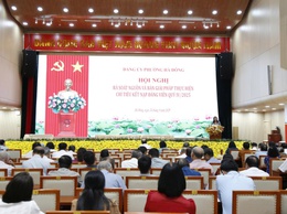 Đảng bộ phường Hà Đông phấn đấu kết nạp 97 đảng viên mới