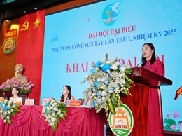 Đại hội đại biểu Hội Liên hiệp Phụ nữ phường Sơn Tây lần thứ I, nhiệm kỳ 2025 – 2030