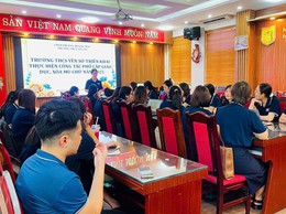 TRƯỜNG THCS YÊN SỞ TRIỂN KHAI THỰC HIỆN CÔNG TÁC PHỔ CẬP GIÁO DỤC, XOÁ MÙ CHỮ NĂM 2025
