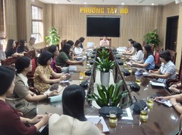 Phường Tây Hồ tăng cường đảm bảo an toàn bữa ăn bán trú cho học sinh