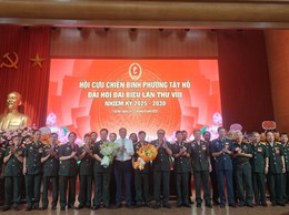 Đại hội đại biểu Hội Cựu chiến binh phường Tây Hồ lần thứ VIII, nhiệm kỳ 2025-2030