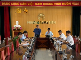 Phường Long Biên tăng cường các giải pháp đảm bảo an toàn giao thông.