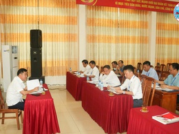 HỘI NGHỊ HỘI ĐỒNG BỒI THƯỜNG, HỖ TRỢ VÀ TÁI ĐỊNH CƯ CÔNG TÁC GIẢI PHÓNG MẶT BẰNG TRÊN ĐỊA BÀN XÃ HƯNG ĐẠO