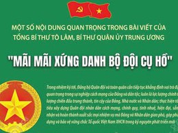 Một số nội dung quan trọng trong bài viết của Tổng Bí thư Tô Lâm, Bí thư Quân ủy Trung ương: 'Mãi mãi xứng danh Bộ đội Cụ Hồ'