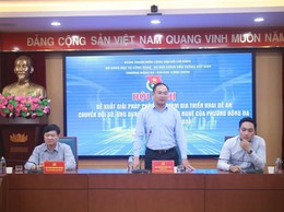 Đoàn Thanh niên Bộ Khoa học Công nghệ, HV Bưu chính viễn thông VN, trường ĐH Công đoàn tham gia đóng góp Đề án Chuyển đổi số, ứng dụng khoa học công nghệ phường Đống Đa giai đoạn 2025 - 2030 và ký kết chương trình phối hợp Đoàn TN