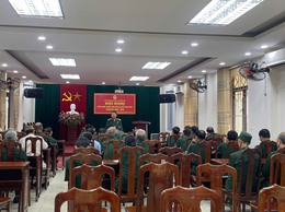 Hội nghị Ban chấp hành Hội CCB xã lần thứ I, nhiệm kỳ 2025-2030