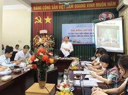 BVĐK Thanh Trì thẩm định hồ sơ bệnh án điện tử góp phần nâng cao chất lượng quản lý, khám chữa bệnh