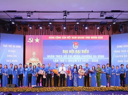 Phường Ba Đình tổ chức thành công Đại hội điểm Đoàn cấp xã