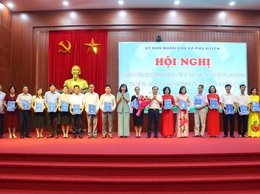 Hội nghị công bố và trao quyết định nghỉ hưu trước tuổi, nghỉ thôi việc hưởng chế độ BHXH và hưởng chế độ, chính sách theo các Nghị định số 178, 67 của Chính phủ