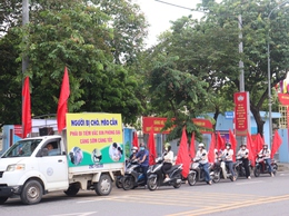 Y tế xã ra quân truyền thông Hưởng ứng Ngày Thế giới phòng chống bệnh dại