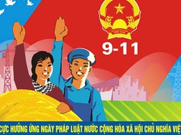 Hưởng ứng “Ngày Pháp luật nước Cộng hòa xã hội chủ nghĩa Việt Nam” trên địa bàn xã Hoài Đức năm 2025